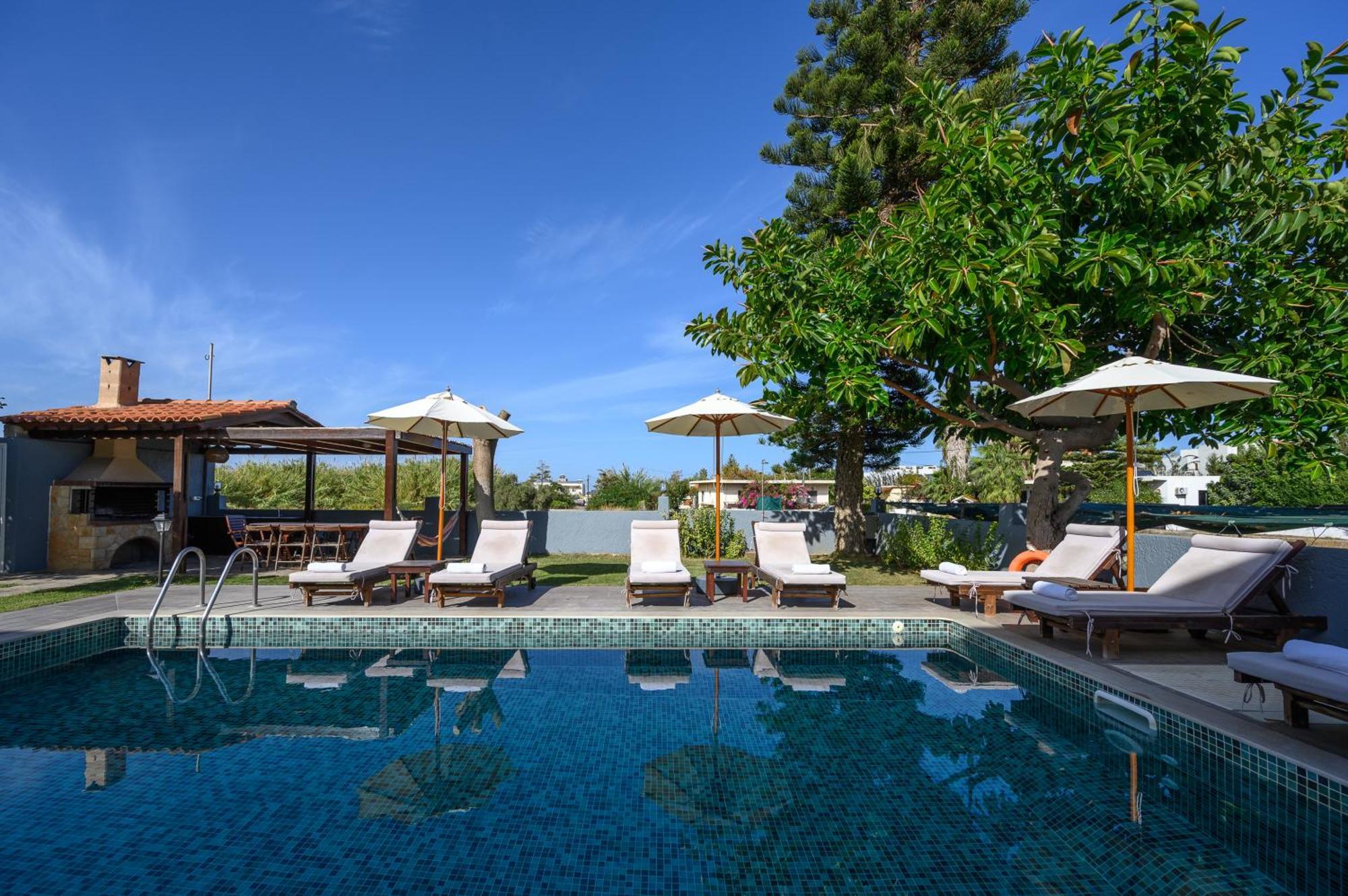 Platanias Villa Spyros ภายนอก รูปภาพ