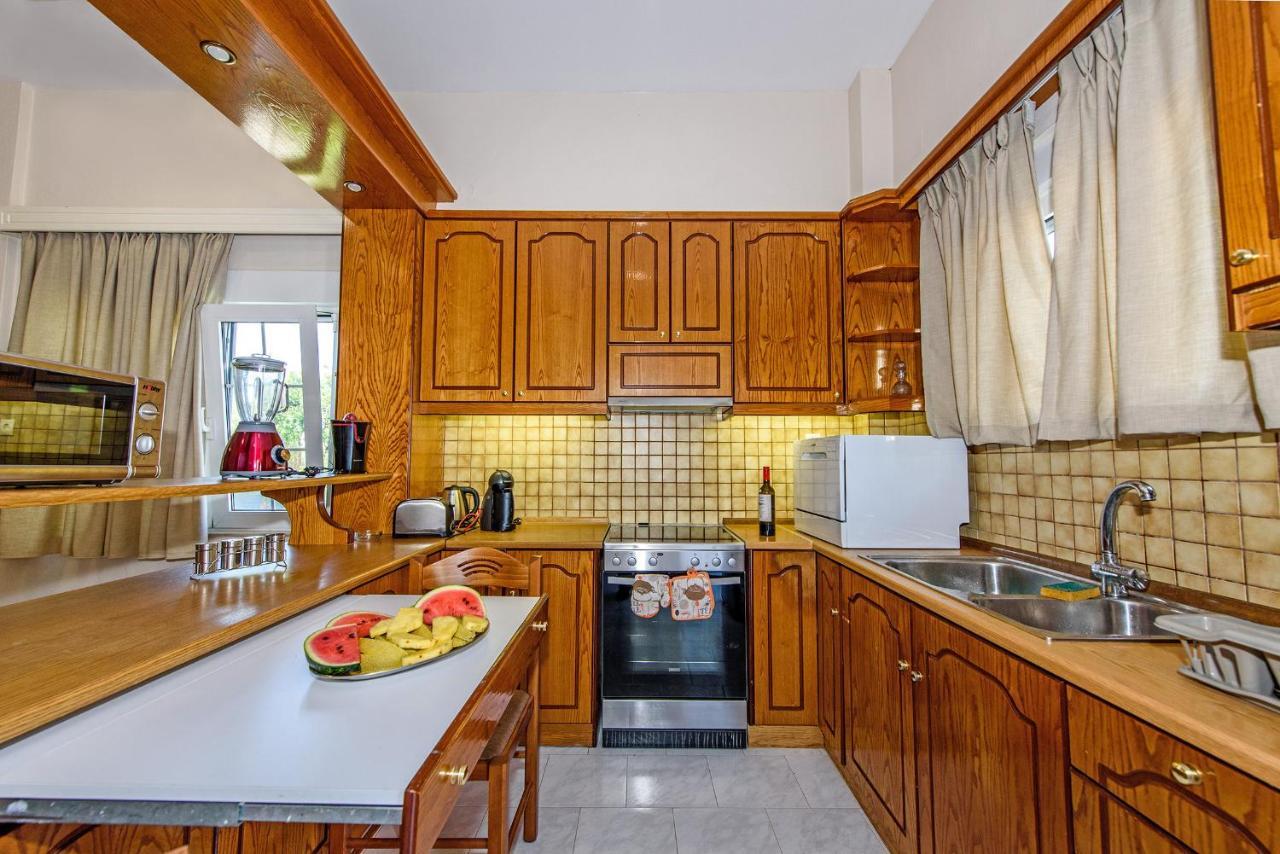 Platanias Villa Spyros ภายนอก รูปภาพ