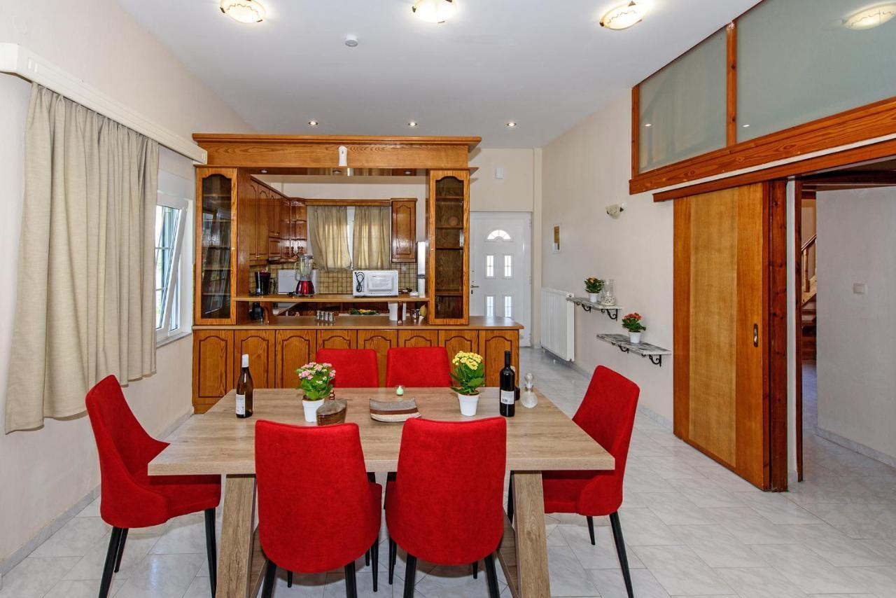 Platanias Villa Spyros ภายนอก รูปภาพ